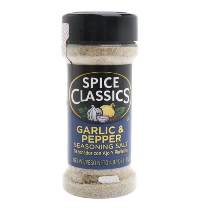 Spice Classics 갈릭&페퍼 시즈닝 솔트 마늘후추 소금 - 네이버최저가 대비 %싸게! Spice Classics 갈릭&페퍼 시즈닝 솔트 마늘후추 소금 - 네이버최저가 대비 %싸게!