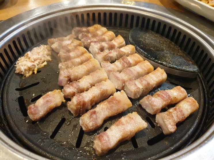  동래 삼겹살 추천 : 맛찬들 왕소금구이
