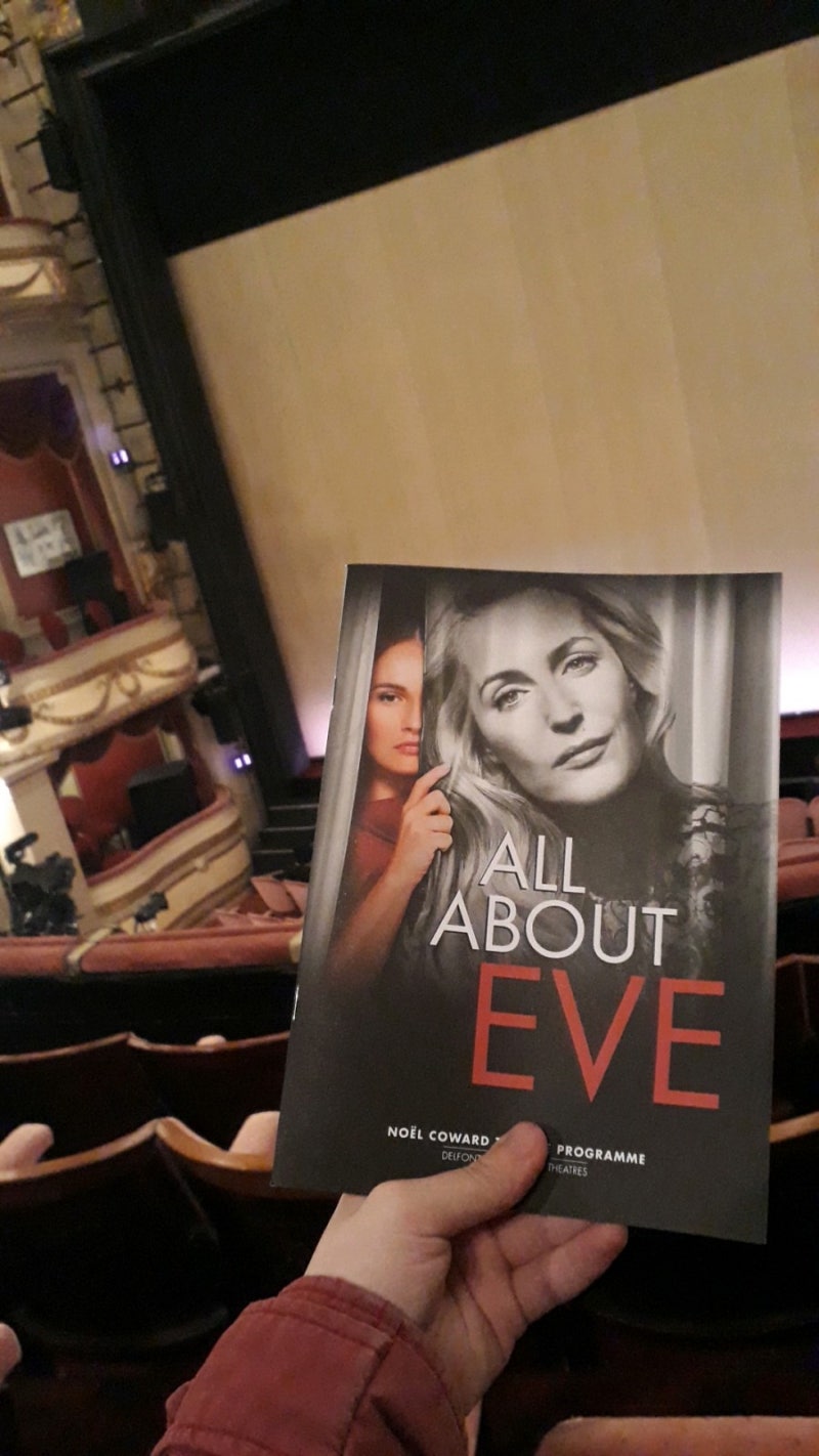 웨스트엔드 연극 \u003c이브의 모든 것 All About Eve\u003e - 릴리 제임스/질리언 앤더슨 주연 , 이보 반 호프 연출 : 네이버 블로그, image size:800x1422