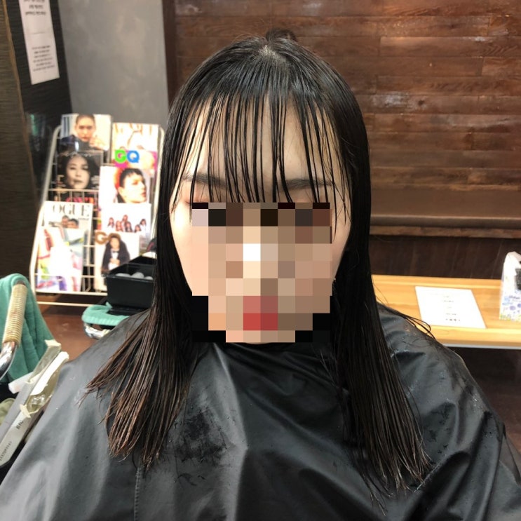  천안 신부동 미용실 더 본 헤어 극손상모  복구 펌 CS 컬 매직 셋팅+뿌리 펌