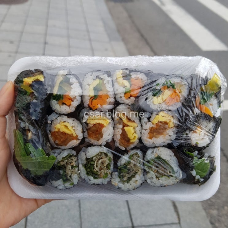  [익산/처갓집 김밥] 익산역 앞 꼬마 김밥집.