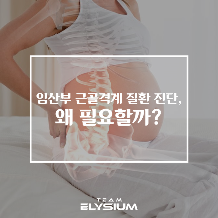  임산부 근골격계 질환 진단, 왜 필요할까? (feat. 보건소)