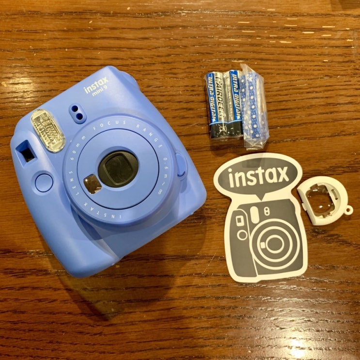  인스탁스 미니 9〔INSTAX MINI 9〕_폴라로이드_언패킹후기