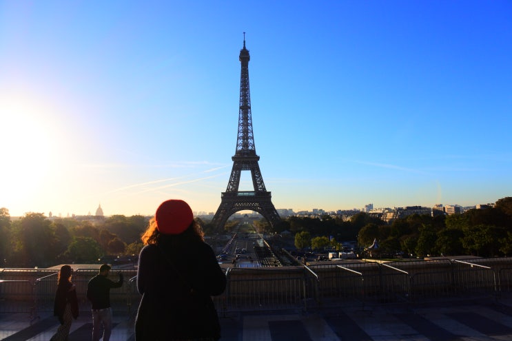 파리여행, 에펠탑을 만나다. 샤이오궁-마르스광장