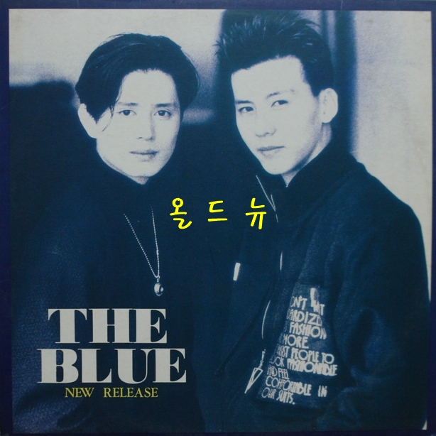 더블루 너만을 느끼며 손지창 김민종 THE BLUE LP 레코드앨범 중고 음반 엘피 올드뉴