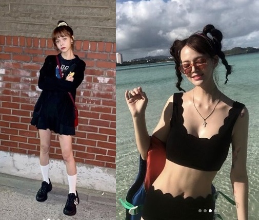  AOA지민 충격 근황? 네티즌들의 안타까움. 지민 인스타 사진.