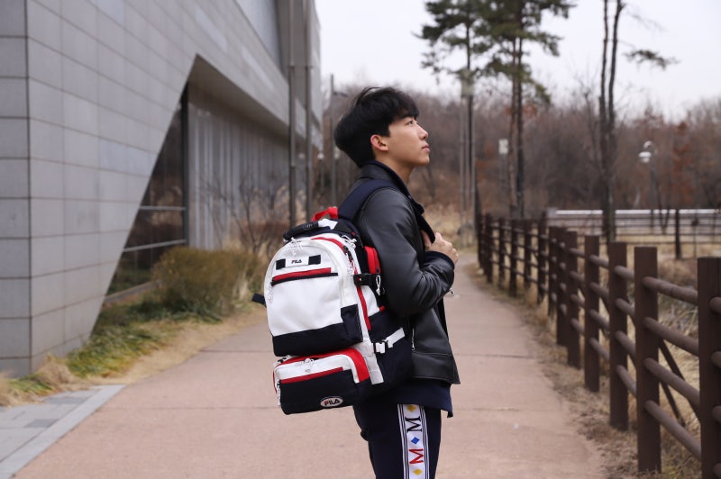 휠라 백팩 링크맥스 10대 인싸템이라던데!