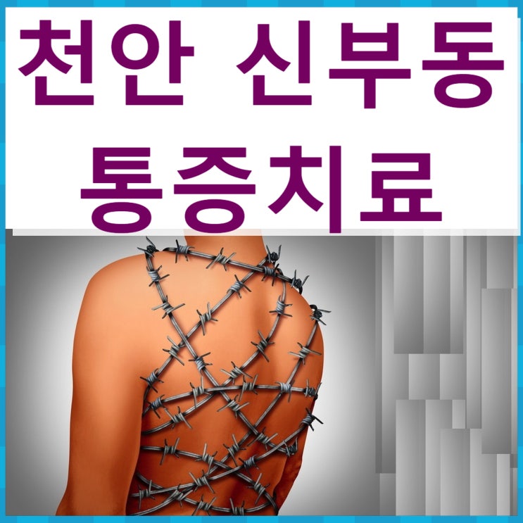 신부동 한의원 : 등통증의 다빈도 증상과 치료