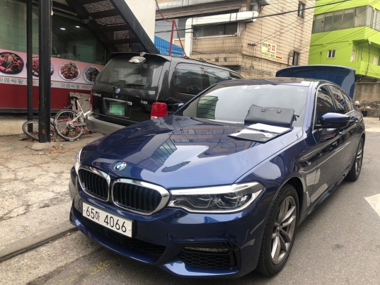 [사고대차]  쏘렌토 사고 → BMW 520d 대차 