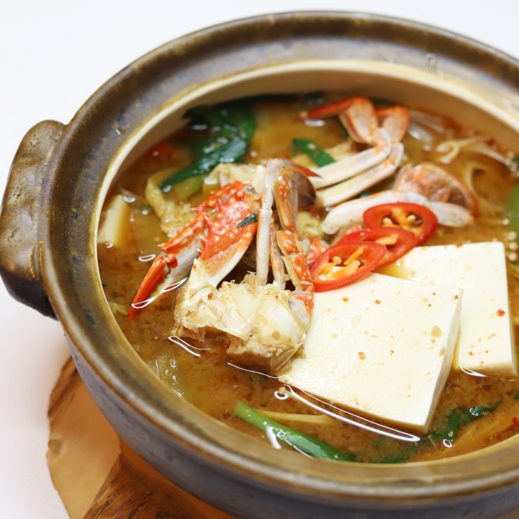  [된장찌개 맛있게 끓이는법]꽃게로 시원한 맛내는 비법레시피