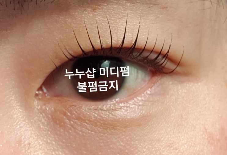  누누샵 속눈썹 펌 훅이
