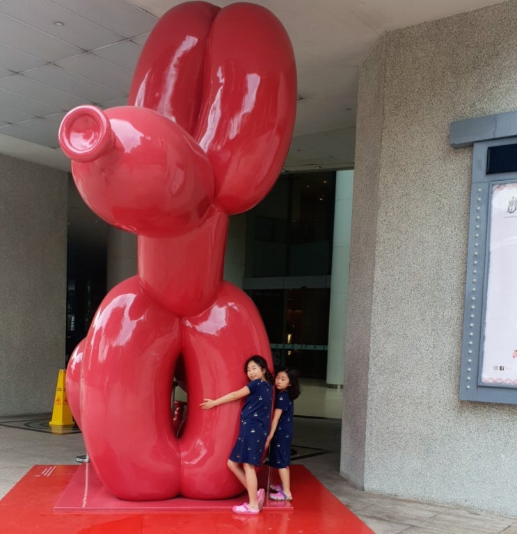  초딩두딸과5개국12도시배낭여행@싱가포르-벽화그리기/ISTANA PARK/싱가포르창이공항/방콕돈무앙공항