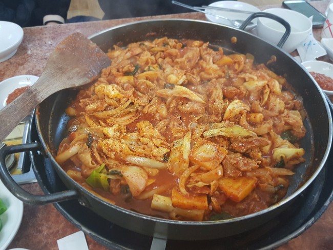 [기흥 여자기숙사 후문 맛집] 원조 춘천 닭갈비 : 추억의 그맛