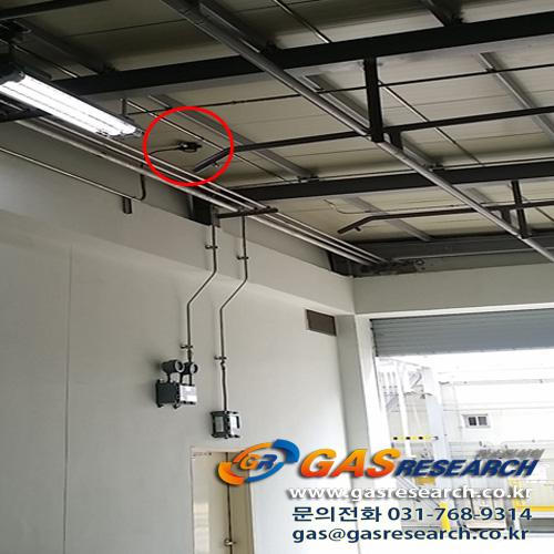  파주 OO 전자 암모니아가스감지기 설치건 - 가스리서치