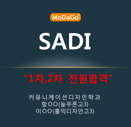  SADI(사디) 2차 전원 합격!
