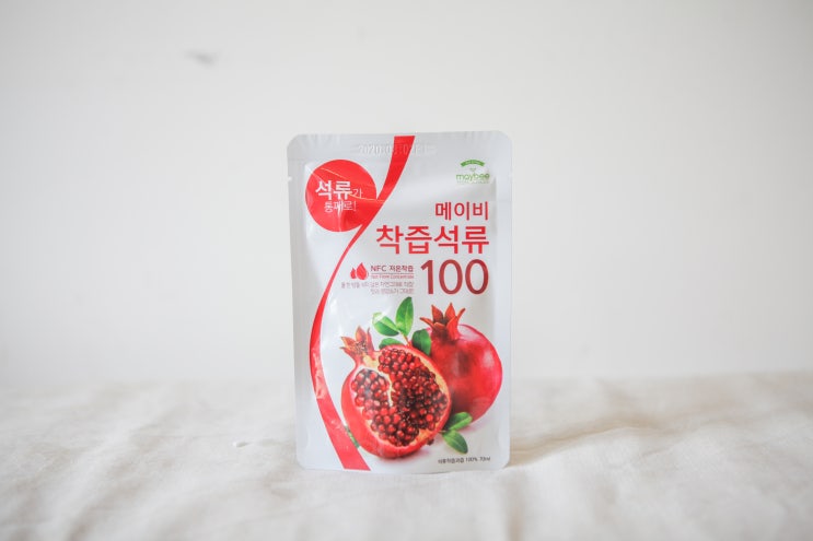  메이비착즙석류로 갱년기 엄마선물 챙겨요