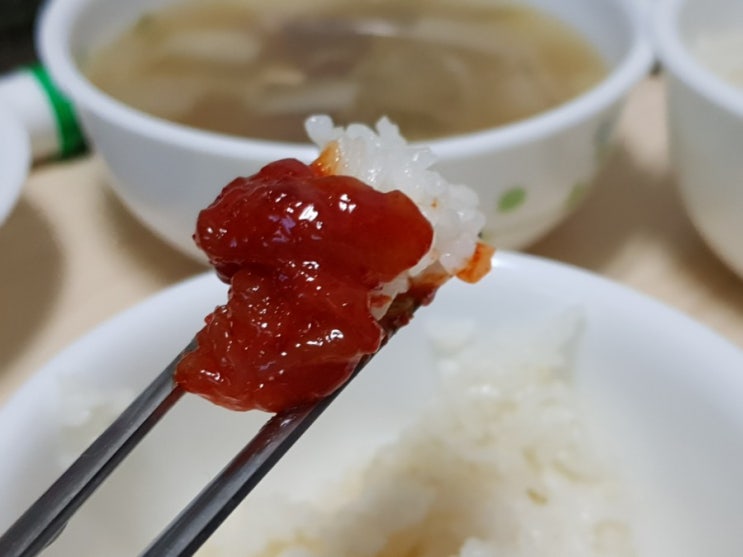  제대로 밥도둑! 밥순삭  꽃게야 순살양념게장