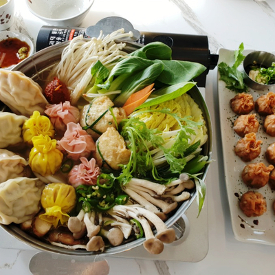  나주혁신도시 맛집 화요옥 만두를 꽃처럼 담다. 만두전골 후기!