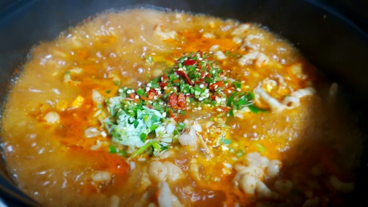  가평맛집 용추계곡뜰 특별한날 밑반찬 닭발편육만들기