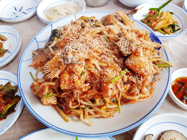  [거제도 맛 집] 한정식 아구찜 함지박 가족 외식 점심으로 최고!