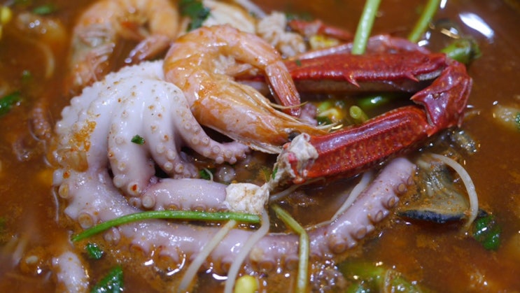  창동맛집 '해물탕'은 갯마을에서~
