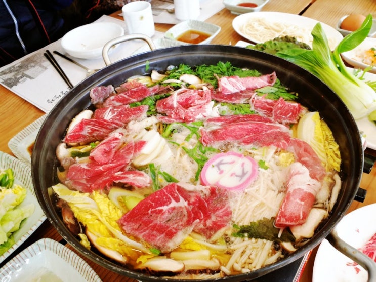  고양시 맛집 한양산장 국수전골 추천