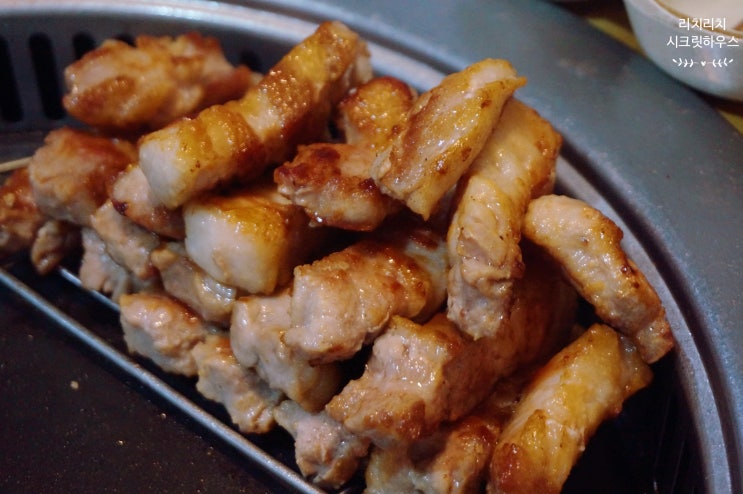  용인 수지맛집 맛찬들왕소금구이 삼겹살