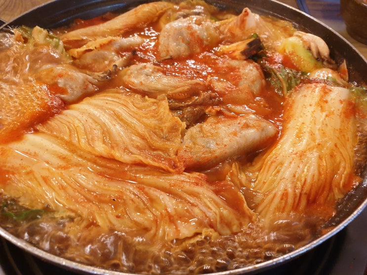  수원과학대 만두전골 맛있어서 냠냠
