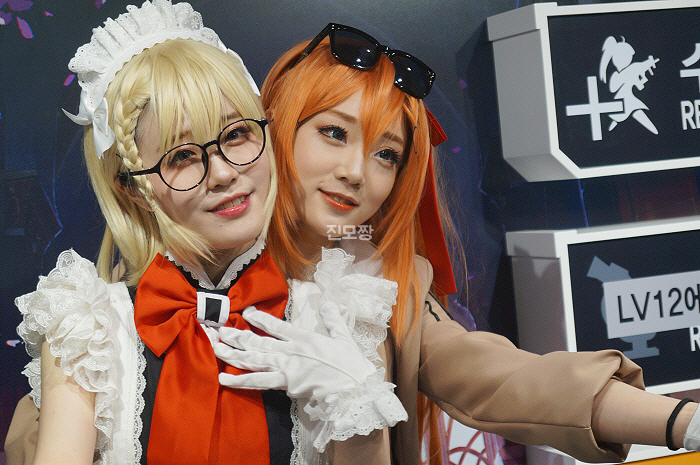  [직캠] 진모짱과 XDG팩토리, 소녀전선 카리나&G36 에이크라운 아자 미유코&너울 코스프레
