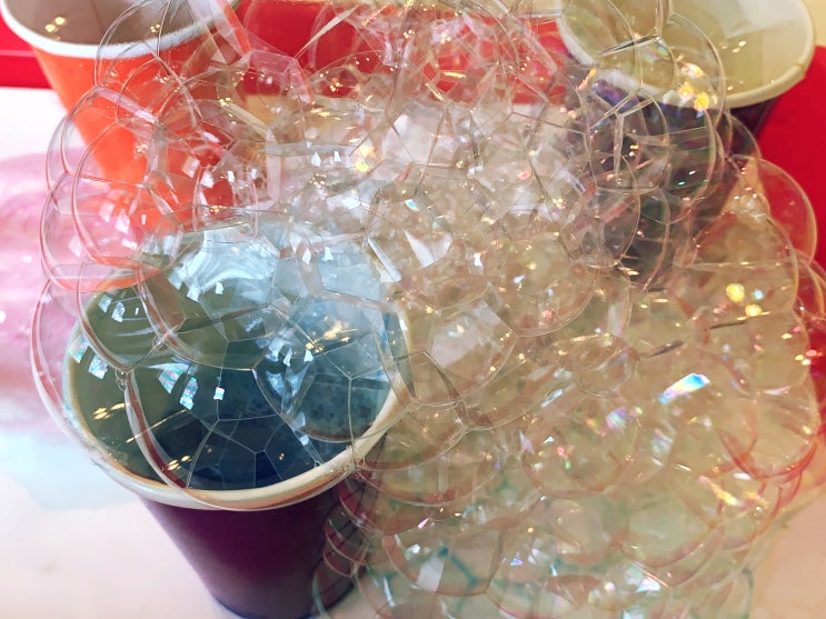  Bubble Painting | 버블페인팅 | 거품그림그리기 | 엄마표미술놀이