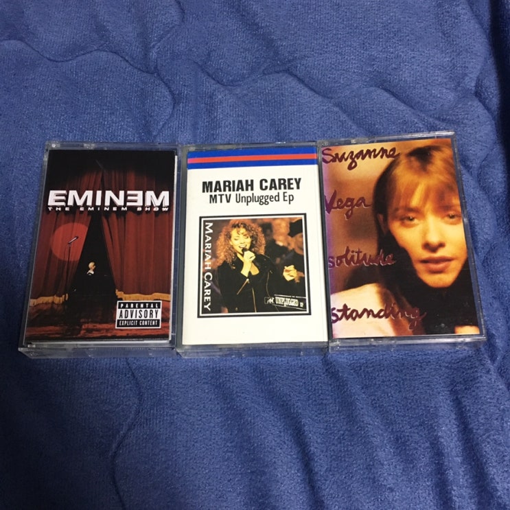 Eminem(에미넴) x Mariah Carey(머라이어 캐리) x Suzanne Vega(수잔 베가) 카세트