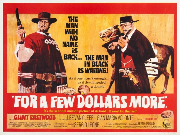 석양의 건맨 (Per qualche dollaro in piu, For A Few Dollars More, 1965)