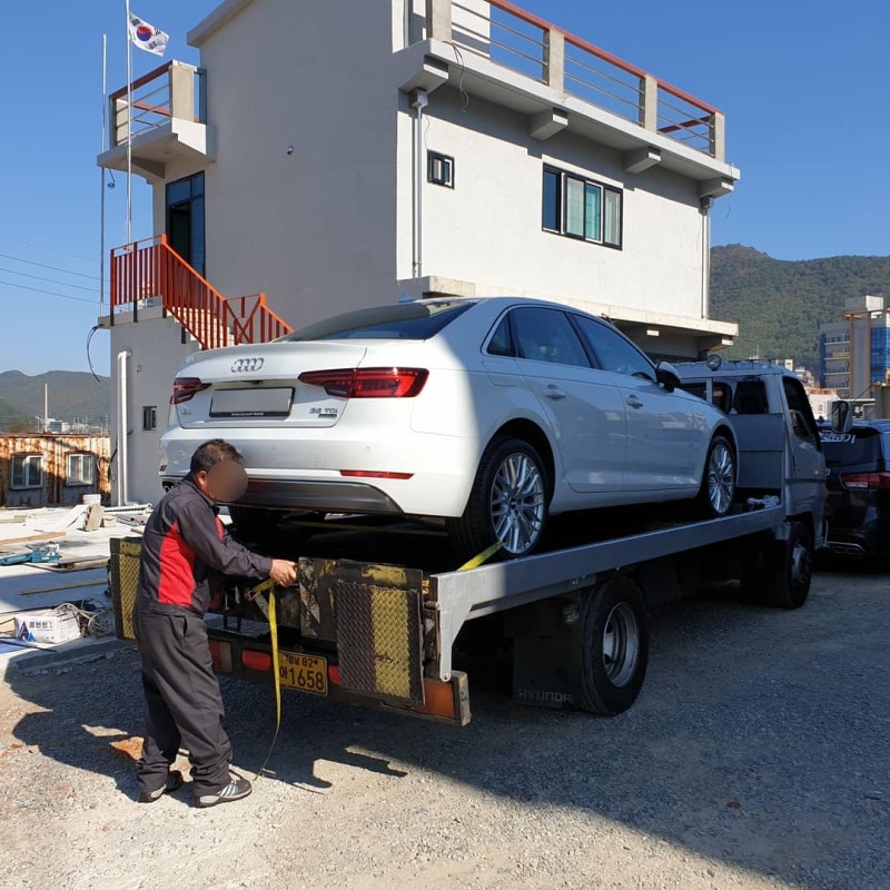 거제 거제대로 / 코팅 / 아우디 / A4