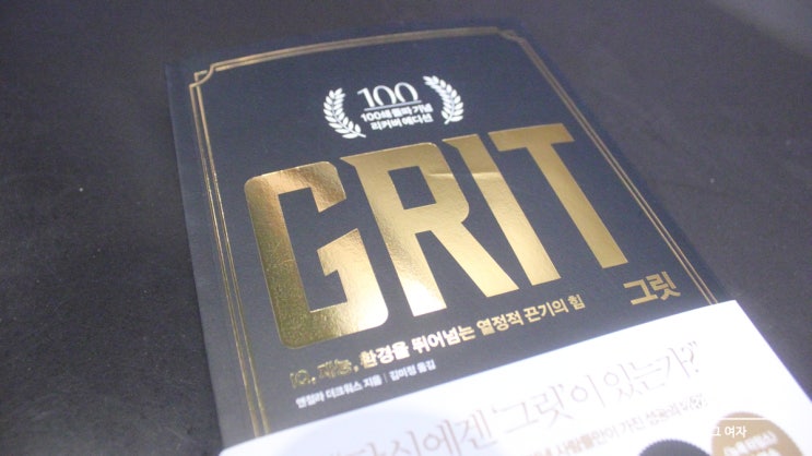 그릿 100쇄기념 리커버 에디션 - 앤절라 더크워스 그릿 100쇄기념 리커버 에디션 - 앤절라 더크워스