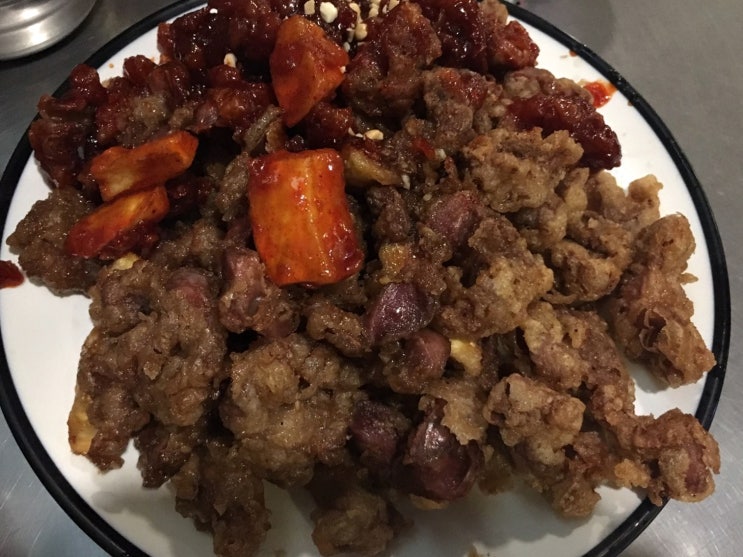 대구 평화시장 닭똥집 골목 맛집, 고인돌, 치킨 맛집