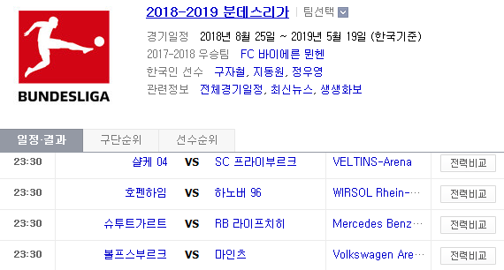 2019.02.16 분데스리가 (살케 프라이부르크 | 호펜하임 하노버 | 슈투트가르트 라이프치히 | 볼프스부르크 마인츠 | H베를린 브레멘) 2019.02.16 분데스리가 (살케 프라이부르크 | 호펜하임 하노버 | 슈투트가르트 라이프치히 | 볼프스부르크 마인츠 | H베를린 브레멘)