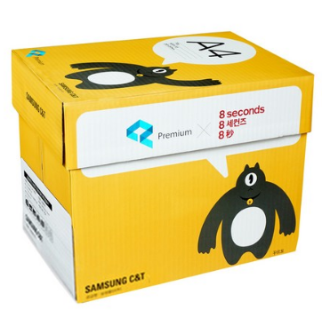  A4 복사용지 70g  2500매/ 삼성물산 에잇세컨즈 용지