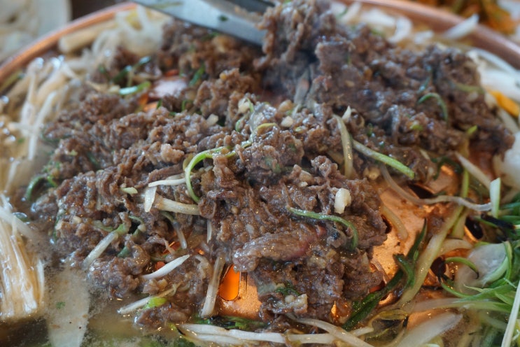  해운대 맛집, 산더미 불고기 엄지척이다!