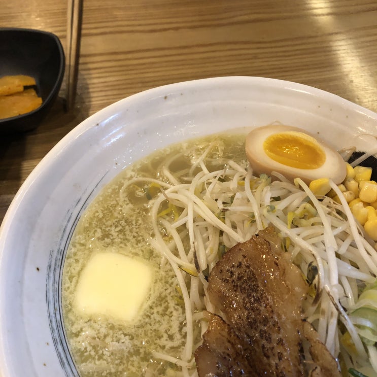 [이수 라멘] 이수역 산쪼메 시오버터라멘 & 매운 부타동 + 미셸클뤼젤 정어리초콜릿