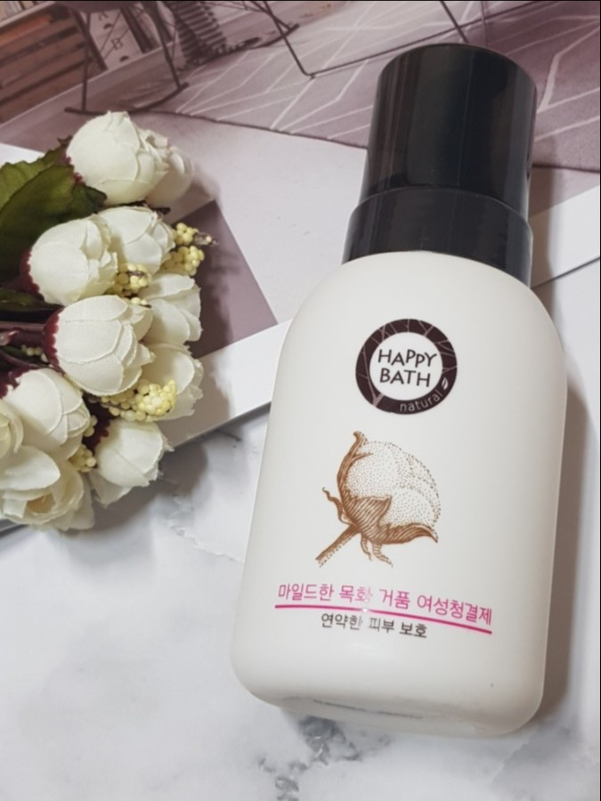  Y존 케어는 해피바스 여성청결제로!