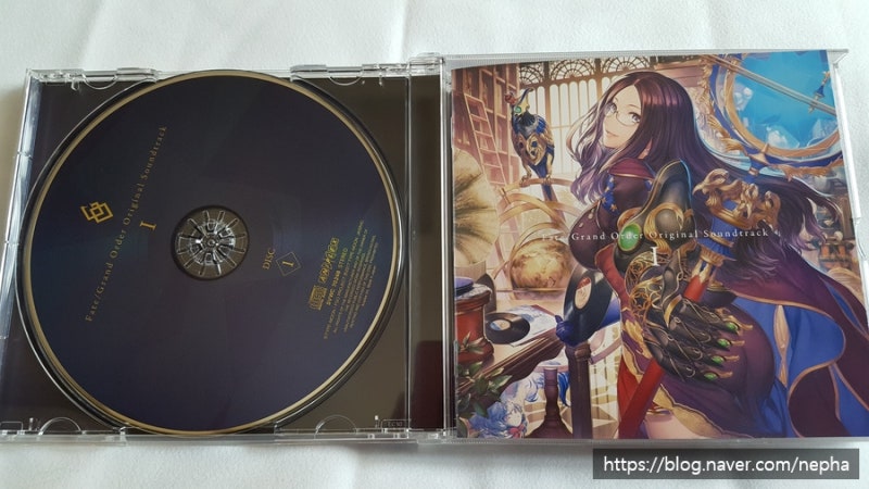 Cd Fate Grand Order Original Soundtrack I 의 외관 리뷰 그리고 짧은 소감 네이버 블로그