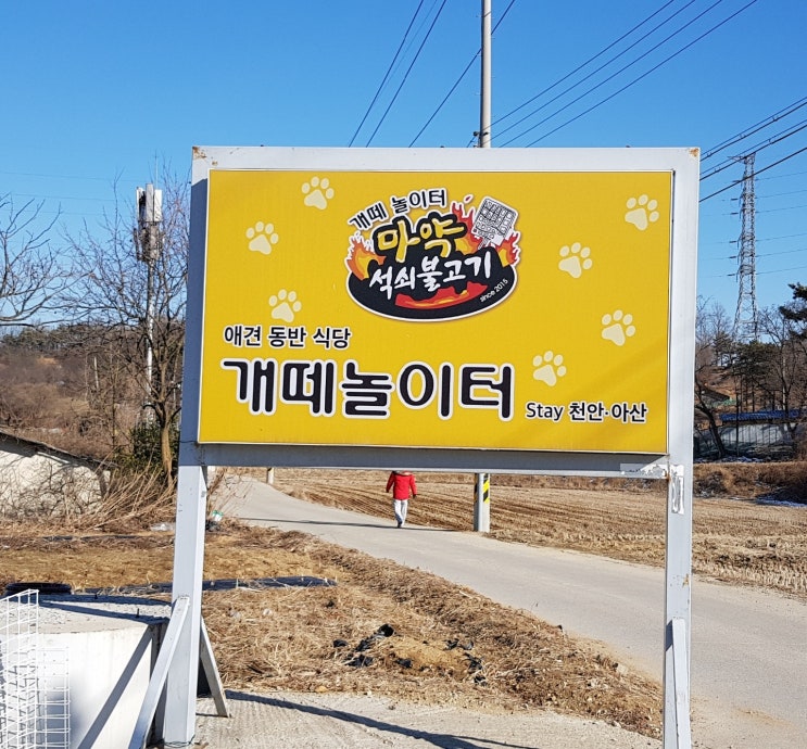  [아산]개떼놀이터/애견동반식당/마약석쇠불고기/양념게장/강아지놀이터/커플세트/오공이산책/데이트