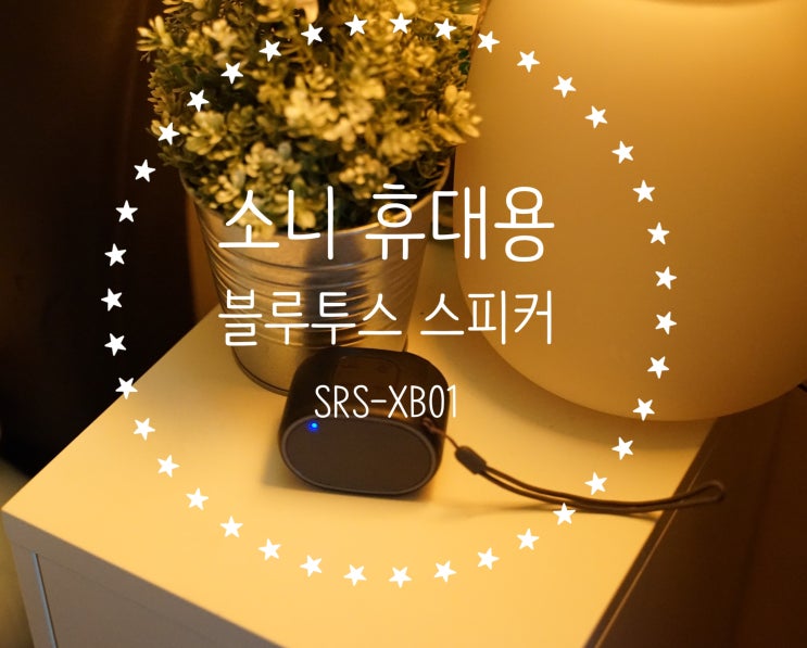 중저음이 강력한 휴대용 블루투스 방수 스피커 SONY SRS-XB01 :: IPX5,엑스트라 베이스 적용