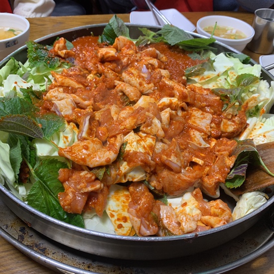  용산 오근내 닭갈비 미슐랭 맛집