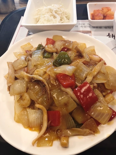  [돈까스] 경부고속도로 천안 삼거리 휴게소 해물 볶음 돈가스 솔직 간략 후기 (이영자 고속도로 휴게소 맛 집)