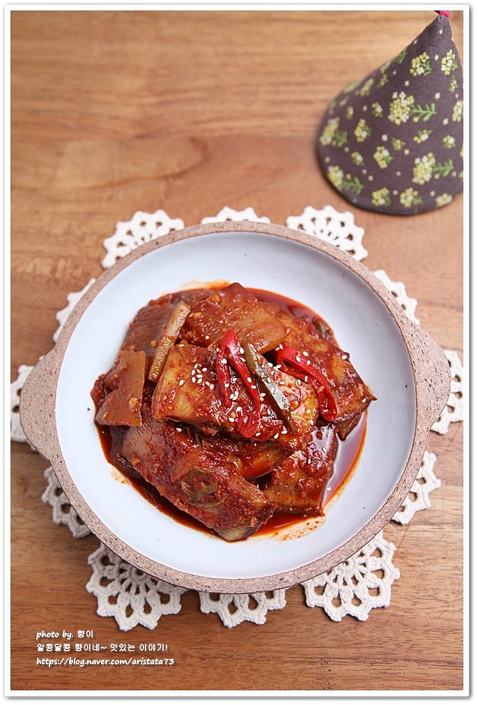  추억의 밥도둑 조림반찬 박대조림 맛있게 만드는법~