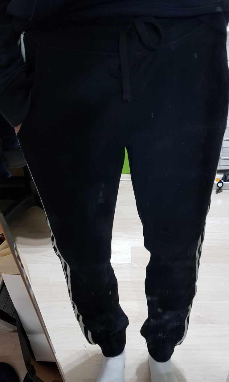  지오다노 남녀 공용 조거 팬츠 후기 (여성용과의 차이)
