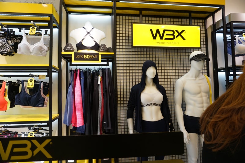 가로수길 원더브라 매장 : WBX 원더브라 스포츠♥