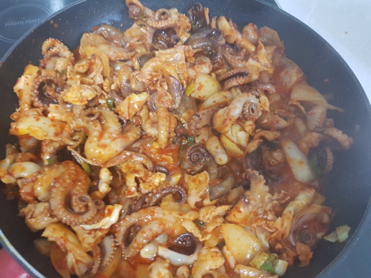  맷셰프 불맛 쭈꾸미 :: 조리도 쉬운데 맛있기까지!