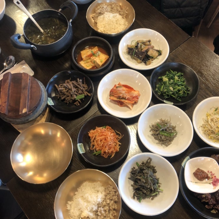  지산리조트 5분거리 이천 한정식 맛집 [들밥] : 보리밥,해죽순돌솥밥